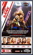 Kairi Sane from WWE Elite Collection - Series 115 manufactured by Mattel [Back]