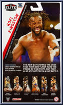 Kofi Kingston from WWE Elite Collection - Series  60 manufactured by Mattel [Back]