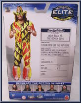 Macho Man Randy Savage (Flashback) from WWE Elite Collection - Series  38 manufactured by Mattel [Back]