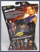 Matt Hardy from WWE Elite Collection - Series   6 manufactured by Mattel [Back]