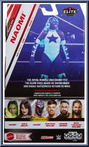 Naomi from WWE Elite Collection - Series 117 manufactured by Mattel [Back]