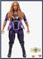 Nia Jax (Purple) (Chase) from WWE Elite Collection - Series  89 manufactured by Mattel [Loose]