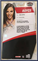 Peyton Royce from WWE Elite Collection - Exclusives manufactured by Mattel [Back]