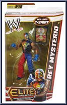 Rey Mysterio from WWE Elite Collection - Series  21 manufactured by Mattel [Front]