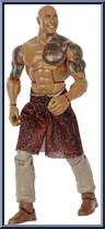 Rock as Luke Hobbs from WWE Elite Collection - Hollywood manufactured by Mattel [Loose]