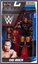 Rock from WWE Elite Collection - Top Picks - 2022 manufactured by Mattel [Front]
