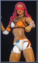 Sasha Banks from WWE Elite Collection - Series  44 manufactured by Mattel [Loose]