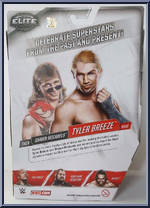 Tyler Breeze from WWE Elite Collection - Then, Now, Forever Series 1 manufactured by Mattel [Back]