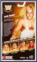 Hulk Hogan from WWE Elite Collection - Legends - Series 21 manufactured by Mattel [Back]