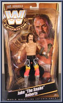 Jake "The Snake" Roberts from WWE Elite Collection - Legends - Series  2 manufactured by Mattel [Front]