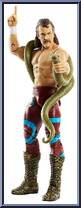 Jake "The Snake" Roberts (Red Pants) from WWE Elite Collection - Legends - Series  8 manufactured by Mattel [Loose]