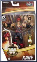 Kane from WWE Elite Collection - Legends - Series 15 manufactured by Mattel [Front]