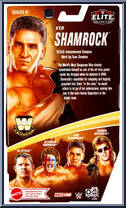 Ken Shamrock (Blue Shorts) (Chase) from WWE Elite Collection - Legends - Series 17 manufactured by Mattel [Back]