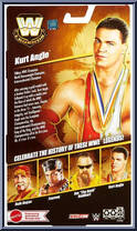 Kurt Angle from WWE Elite Collection - Legends - Series 24 manufactured by Mattel [Back]