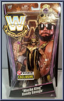 "Macho King" Randy Savage from WWE Elite Collection - Legends - Exclusives manufactured by Mattel [Front]