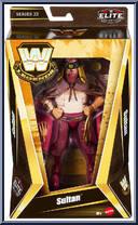 Sultan from WWE Elite Collection - Legends - Series 22 manufactured by Mattel [Front]