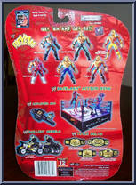Chris Jericho from WWE Flex 'Ems - Series  1 manufactured by Jakks Pacific [Back]