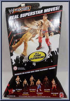 Miz (Hook Throwin') from WWE Flex Force - Red Card manufactured by Mattel [Back]