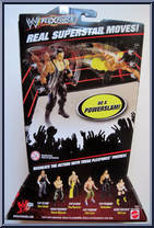 Undertaker from WWE Flex Force - Red Card manufactured by Mattel [Back]
