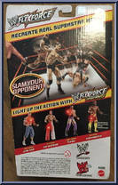 Wade Barrett from WWE Flex Force - Yellow Card manufactured by Mattel [Back]