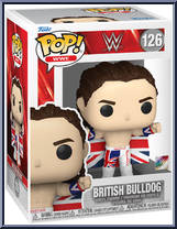 British Bulldog from WWE - Pop! Vinyl Figures manufactured by Funko [Front]
