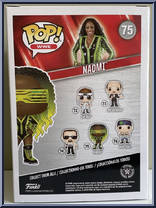 Naomi from WWE - Pop! Vinyl Figures manufactured by Funko [Back]