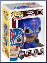 Rey Mysterio (Blue) from WWE - Pop! Vinyl Figures manufactured by Funko [Front]