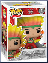 Ricky the Dragon Steamboat from WWE - Pop! Vinyl Figures manufactured by Funko [Front]