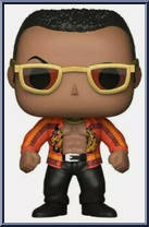 Rock (Orange Shirt) from WWE - Pop! Vinyl Figures manufactured by Funko [Loose]