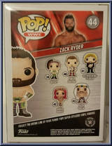 Zack Ryder (Green) from WWE - Pop! Vinyl Figures manufactured by Funko [Back]
