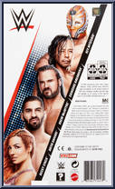 Ariya Daivari from WWE - Series  99 manufactured by Mattel [Back]