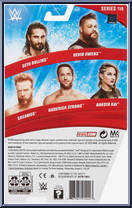 Kevin Owens from WWE - Series 116 manufactured by Mattel [Back]