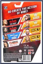 Ric Flair (Manager) from WWE - Series  70 manufactured by Mattel [Back]