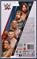 Jason Jordan from WWE - Series  87 manufactured by Mattel [Back]