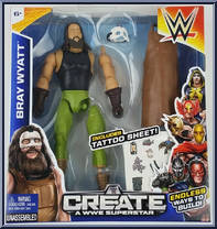 Bray Wyatt from WWE - Create a Superstar manufactured by Mattel [Front]
