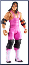 Bret "Hit Man" Hart from WWE - Series  14 - Royal Rumble manufactured by Mattel [Loose]