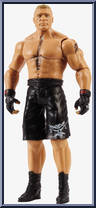 Brock Lesnar from WWE - Series  80 manufactured by Mattel [Loose]