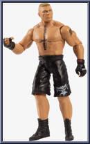 Brock Lesnar from WWE - Series  80 manufactured by Mattel [Loose]