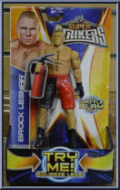 Brock Lesnar from WWE - Super Strikers manufactured by Mattel [Front]