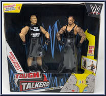 Brock Lesnar / Undertaker from WWE - Tough Talkers manufactured by Mattel [Front]