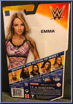 Emma from WWE - Series  49 manufactured by Mattel [Back]