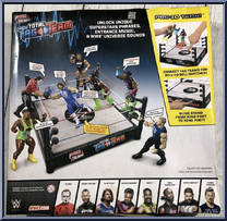 Interactive Ring from WWE - Tough Talkers - Total Tag Team manufactured by Mattel [Back]