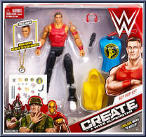John Cena (Hip Hop Set) from WWE - Create a Superstar manufactured by Mattel [Front]