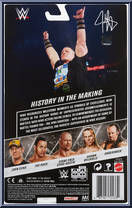 John Cena from WWE - Series 100 manufactured by Mattel [Back]