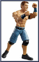 John Cena from WWE - Series 105 manufactured by Mattel [Loose]