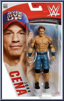 John Cena from WWE - Series 105 manufactured by Mattel [Front]