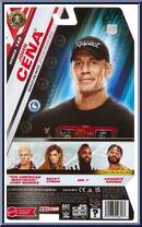 John Cena from WWE - Series 143 manufactured by Mattel [Back]