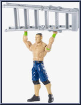 John Cena (Ladder) (Green Arm Bands) from WWE - Wrekkin' manufactured by Mattel [Loose]