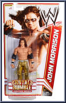 John Morrison from WWE - Series  14 - Royal Rumble manufactured by Mattel [Front]