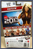 Kaitlyn from WWE - Best of 2013 manufactured by Mattel [Back]